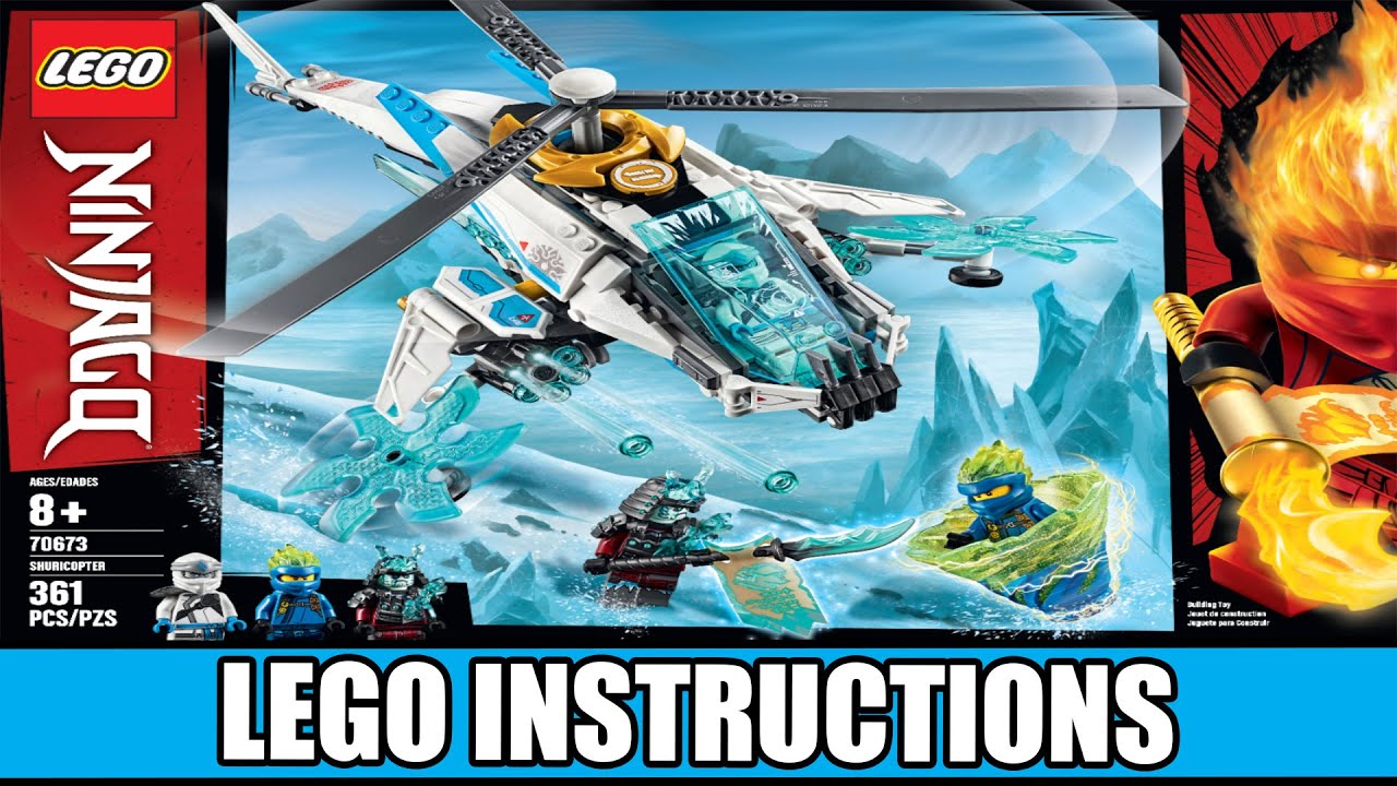 LEGO Instructions | Ninjago | 70673 | Shuricopter