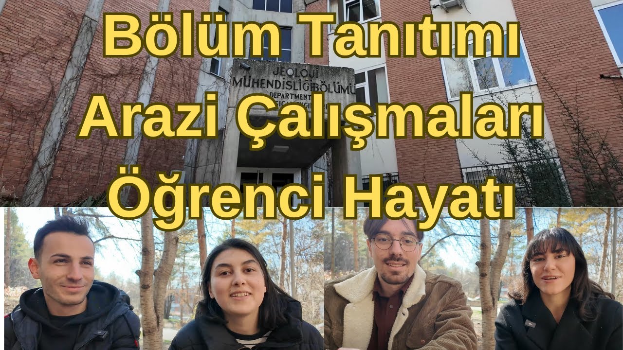 ODTÜ Jeoloji Mühendisliği Okumak