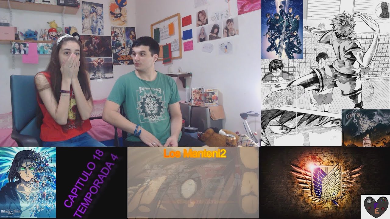 Reacción a Shingeki no Kyojin Capitulo 18 Temporada 4 Final / Attack on Titan 4x18 Reaction