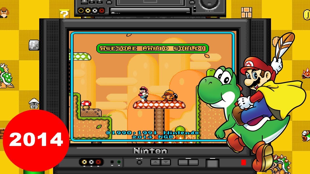 Awesome Mario World! | Hack of Super Mario World (2014)