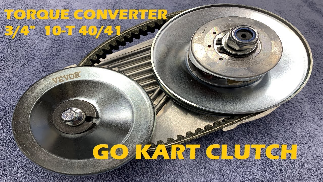 VEVOR 212cc TORQUE CONVERTER KIT FOR GO KART OR MINI BIKE / CONVERTIDOR DE TORQUE CLUTCH