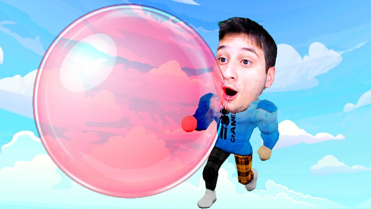 გიგანტური ბუშტი გავბერე Roblox Bubble Gum Simulator
