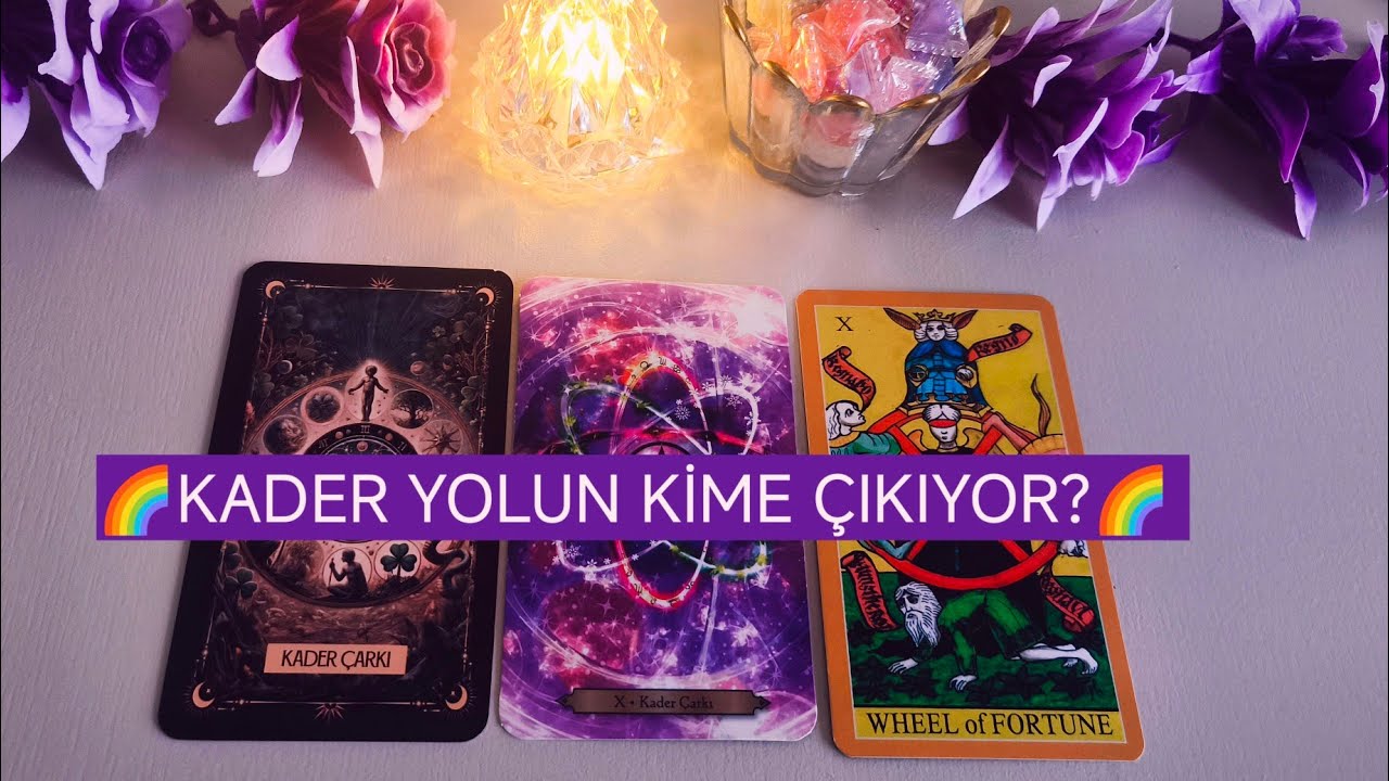 KADER YOLUN KİME ÇIKIYOR ⁉️(HARFLİ⁉️) #desteseçtarot 
