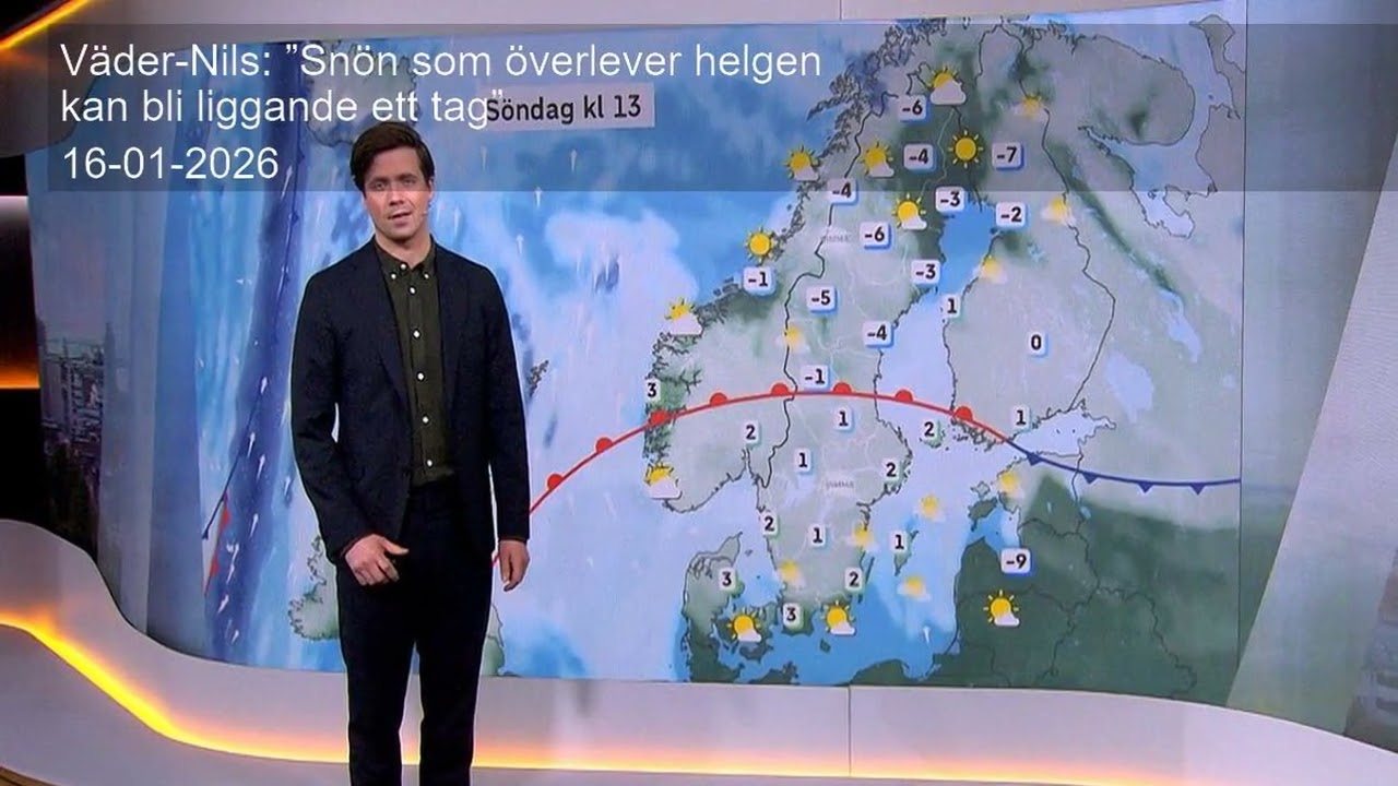 Väder-Nils: ”Snön som överlever helgen kan bli liggande ett tag”