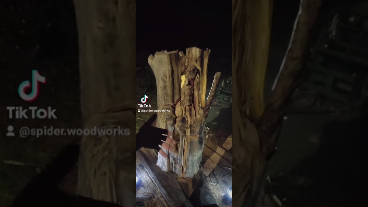 Giong over what im doing with this log as I find the Angels looking out at me 