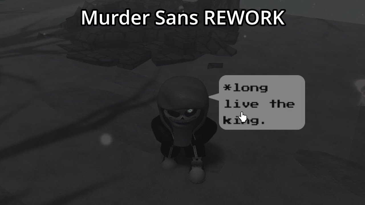 Murder Sans Rework Gameplay | Undertale: Last Corridor | Roblox