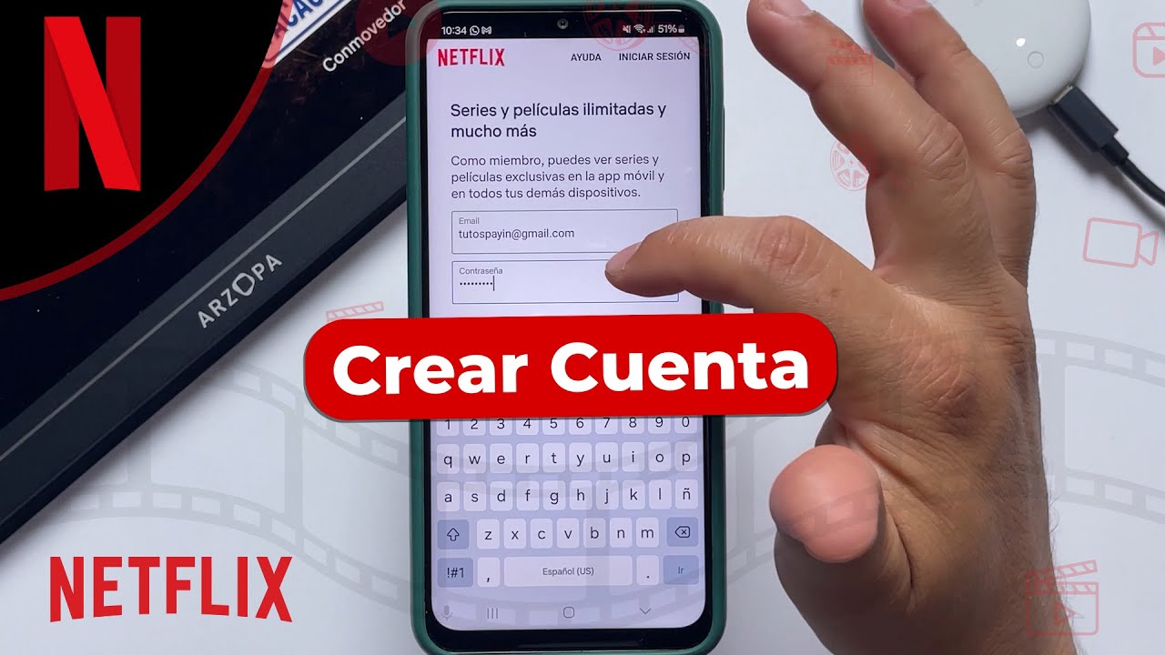 Cómo Registrarse en Netflix desde el Celular Paso a Paso 2025 🎬📲