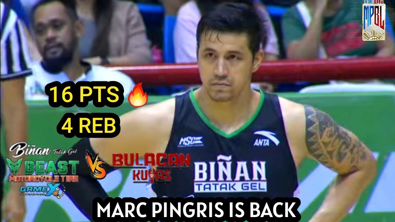 MARC PINGRIS HIGHLIGHTS 16 PTS, 4 REB SA KANYANG PAGBABALIK | 2024 MPBL REGULAR SEASON #marcpingris