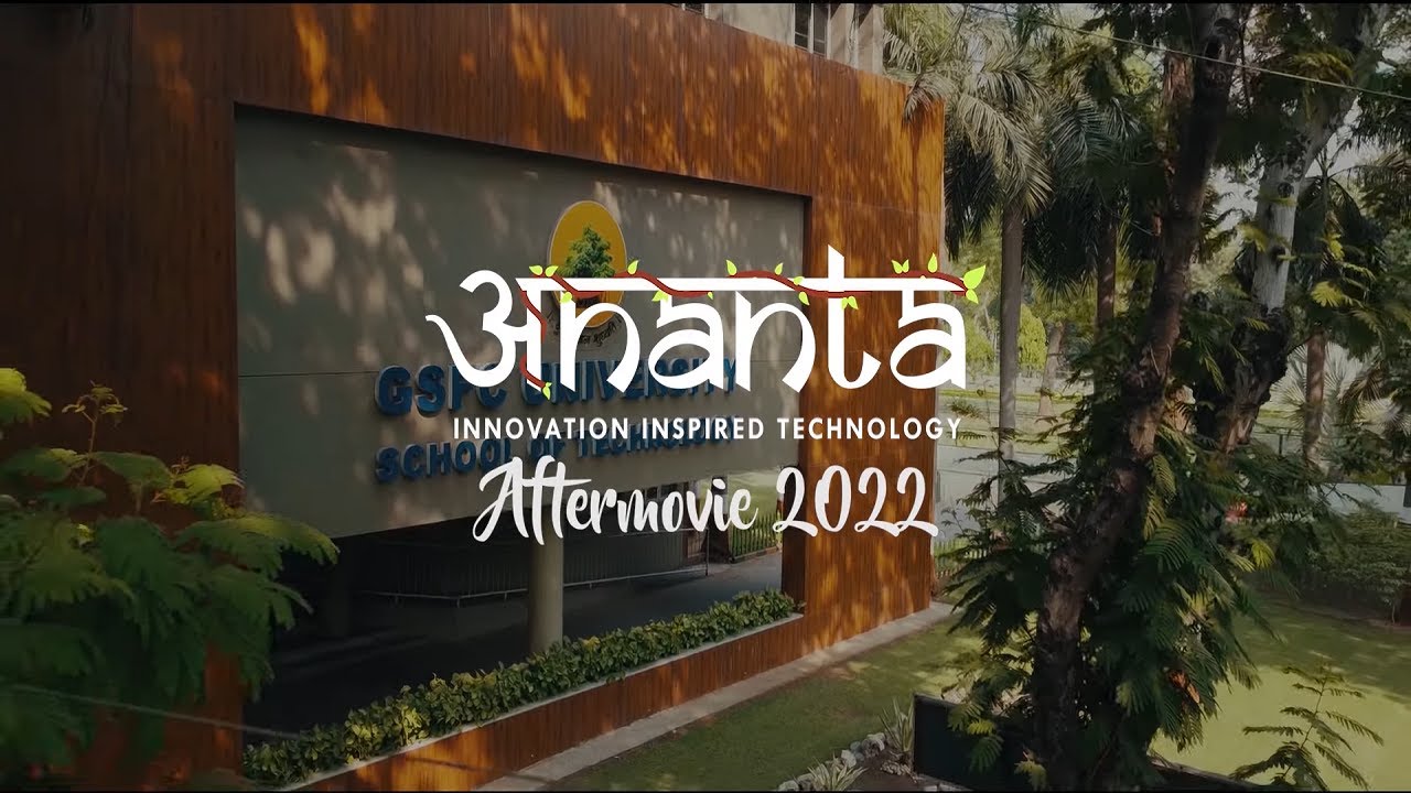 Ananta 2022 - GSFC University | Official Aftermovie