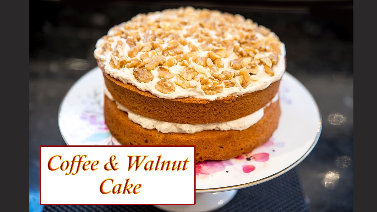 Coffee & Walnut Cake