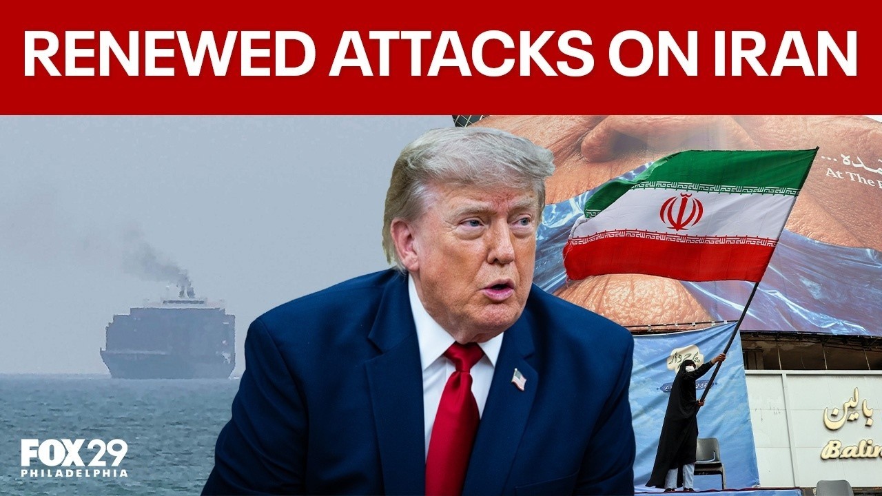 U.S. resumes attacks on Iran, Trump demands Iran renew negotiations