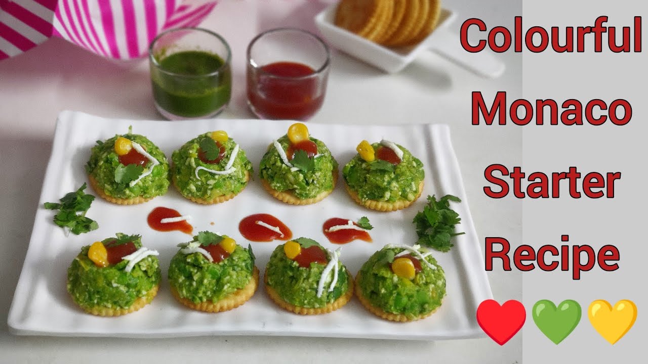Holi Party Starter Recipe without Onion Garlic | Monaco Bites | Evening Snacks |  Cook with Mamta