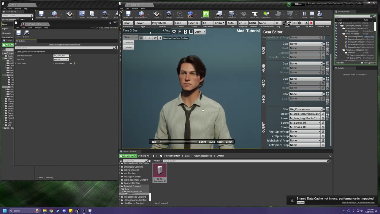 Hogwarts Legacy Creator Kit: Basic outfit mod creation and conversions