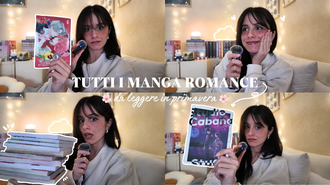 Tutti i miei manga romance 🌸 ​💕​ perfetti per la primavera