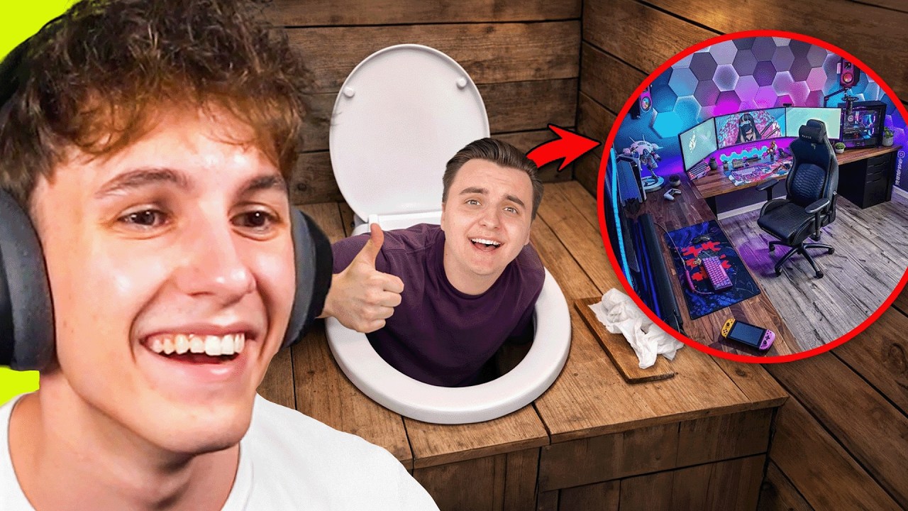 PŘEDĚLAL KOUPELNU NA HERNÍ MÍSTNOST!