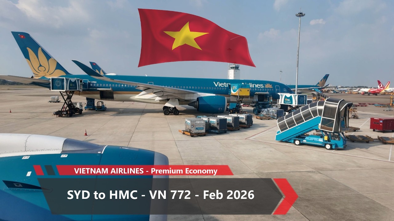 Premium Economy Vietnam Airlines SYD - HCM