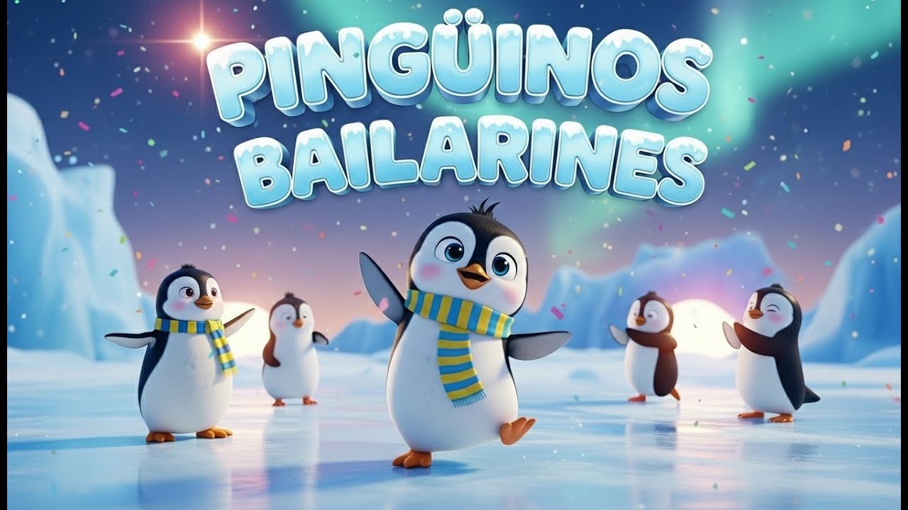 🐧 Pingüinos Bailarines | Canción Infantil con Numi, Luma y Rumi | Aventura Musical de Pingo