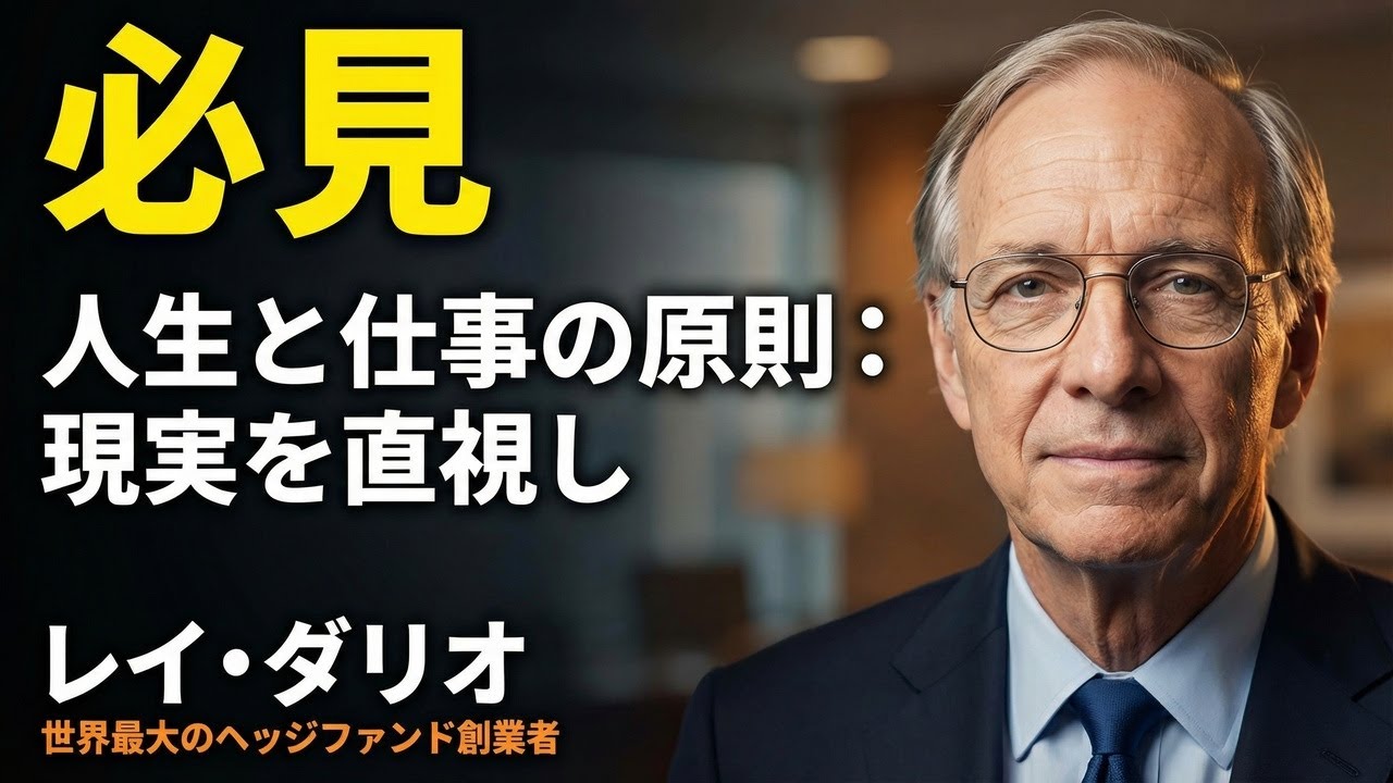 レイ・ダリオの教え - 人生と仕事の原則：現実を直視し成功する