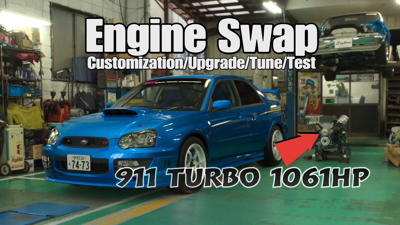 GT7 Engine Swap: Subaru Impreza WRX STi ’04 With Porsche 911 Turbo Engine | Update 1.63