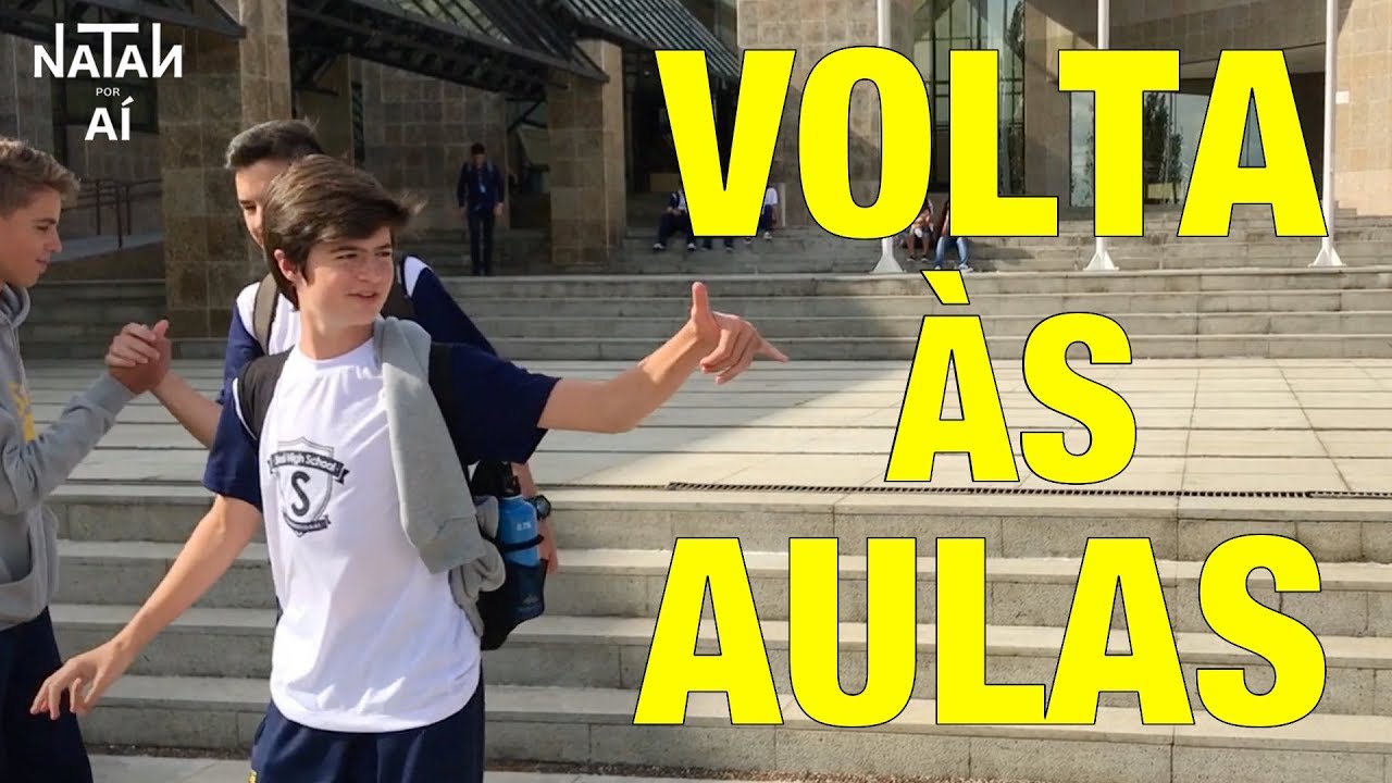 PRIMEIRO DIA DE AULA NA ESCOLA NOVA!