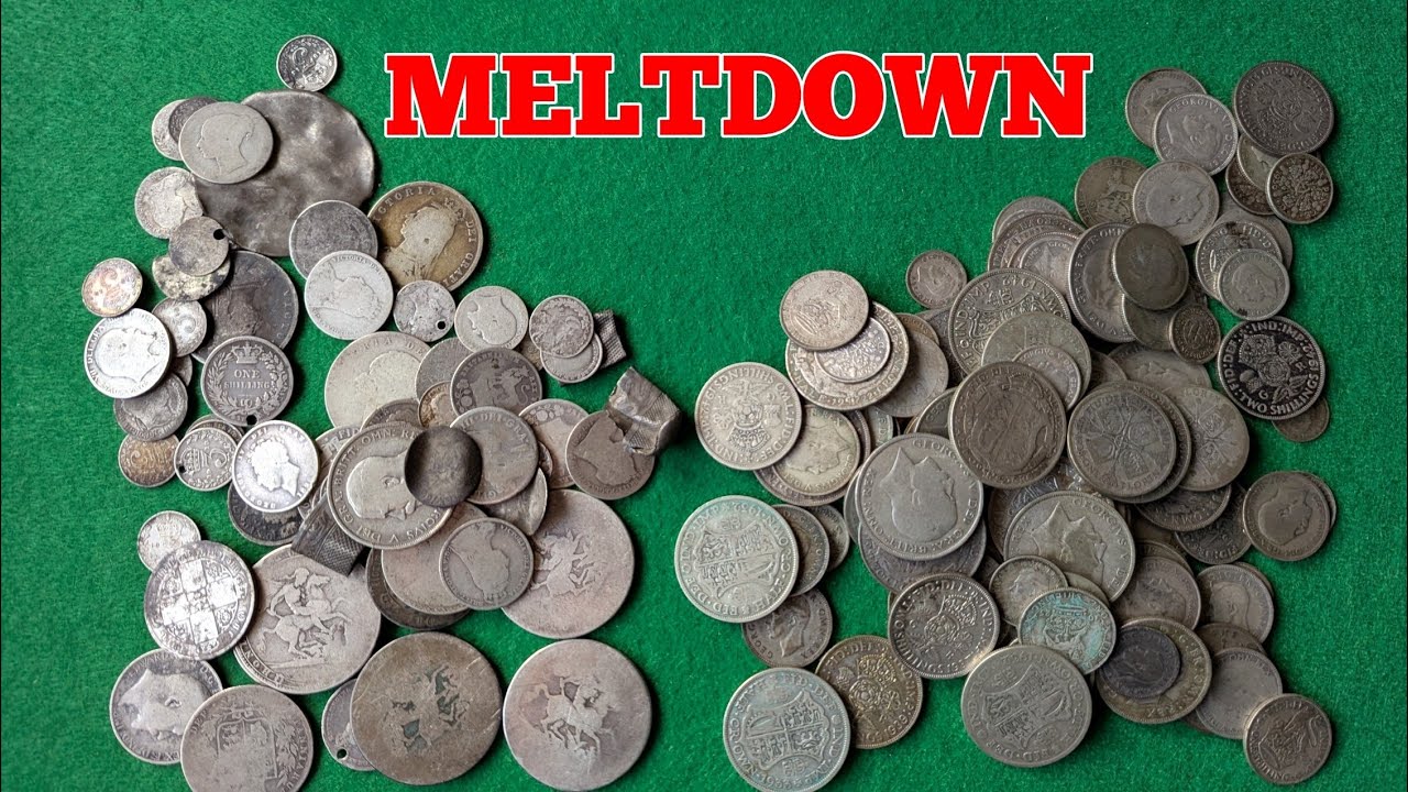 I Am MELTING DOWN All These Silver Coins!