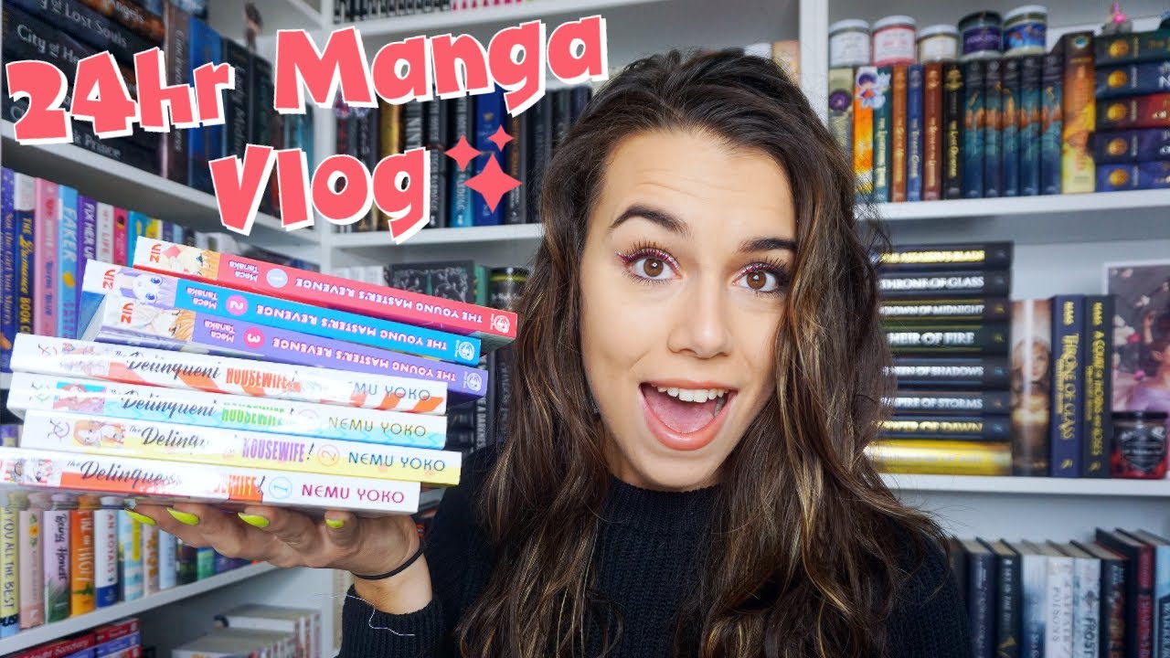 24-Hour Manga Reading Vlog