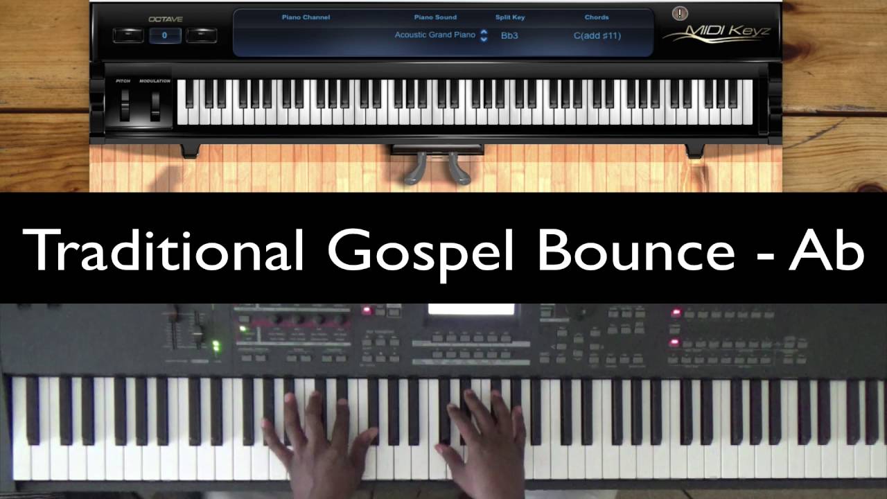 How to Play the Traditional Gospel Bounce in Ab