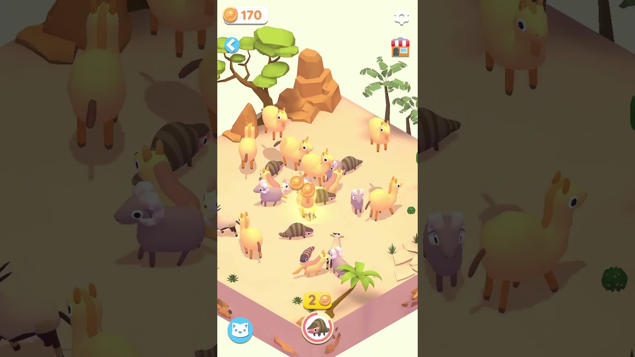 ❤️ Any Animals Merge 😊 #mobilegame #idlegames #cozygames #mergegames