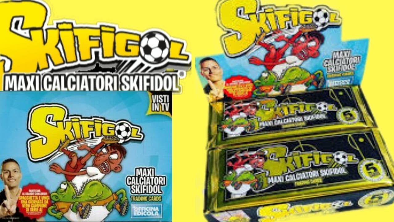 SKIFIGOL, LE CARD DEI MAXI CALCIATORI SKIFIDOL!! (Info, pack e spacchettamento)  n.018