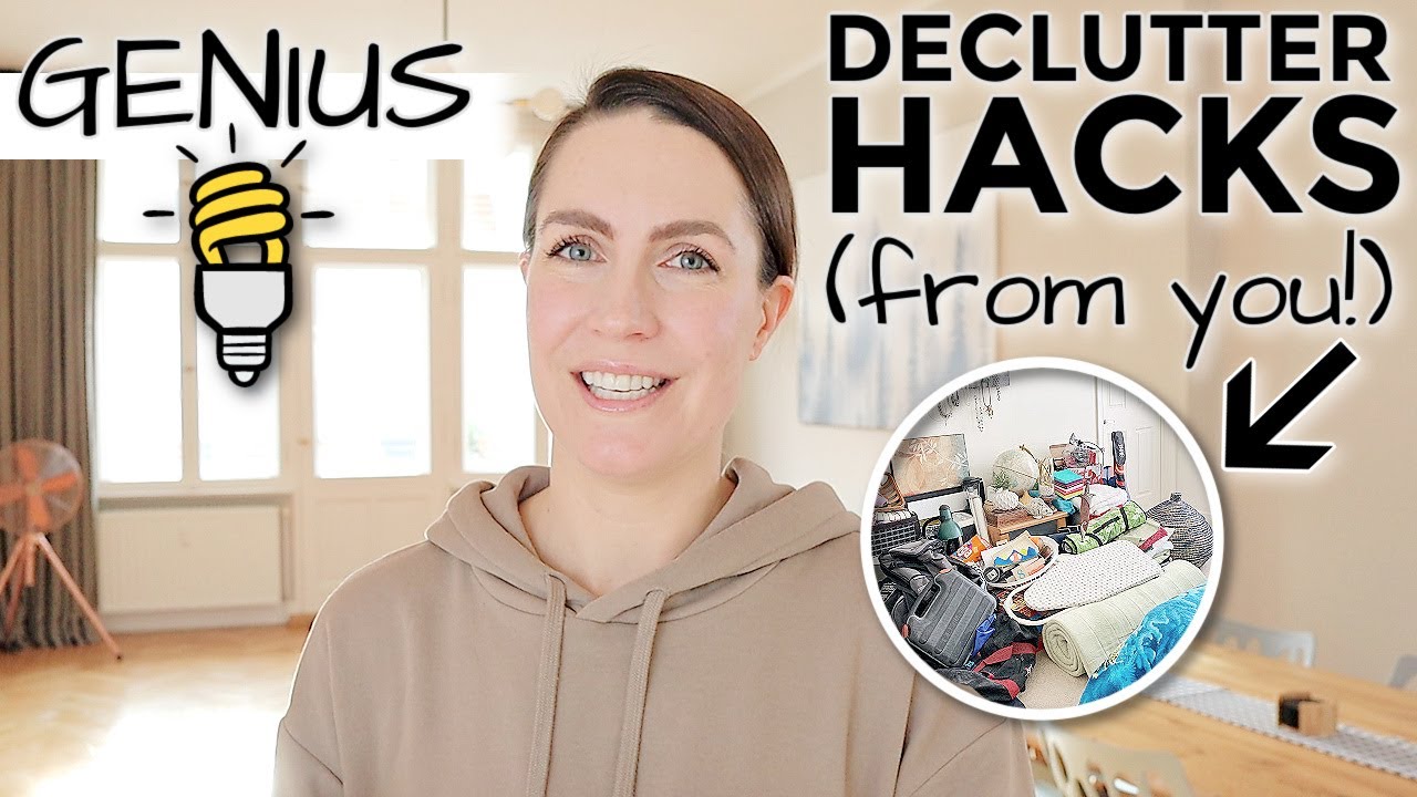 THE BEST DECLUTTERING HACKS FROM YOU!! » 0 to 100k Subscribers THANK YOU