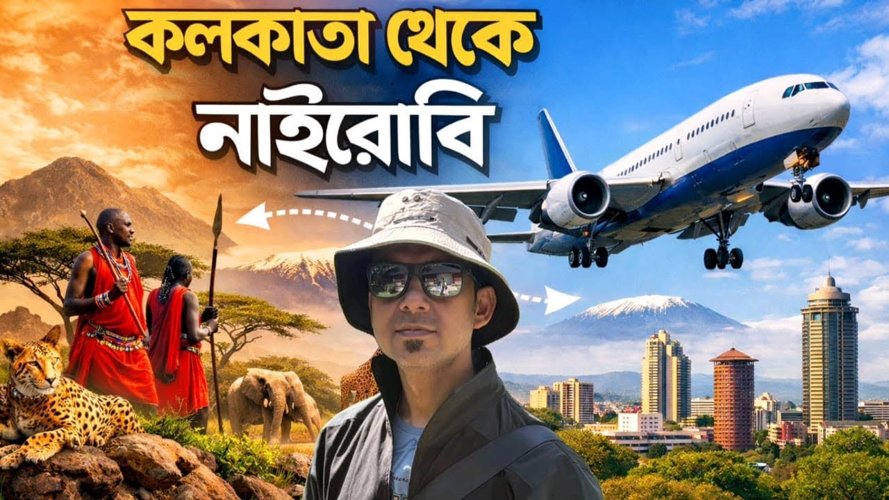 Kolkata to Nairobi 2026||আফ্রিকা ভ্রমন প্রথম পর্ব||  Masai mara Part 1