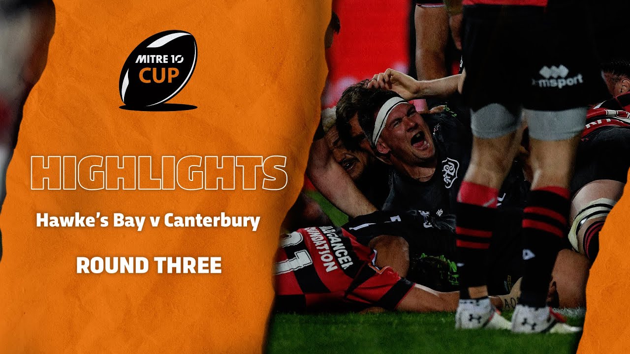RD 3 HIGHLIGHTS | Hawke's Bay v Canterbury (Mitre 10 Cup 2020)