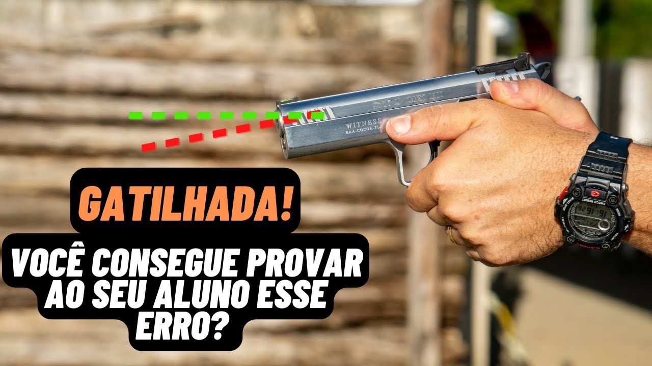 GATILHADA OU ANTECIPAÇÃO DO DISPARO. VOCÊ CONSEGUE PROVAR AO SEU ALUNO ESSE ERRO?