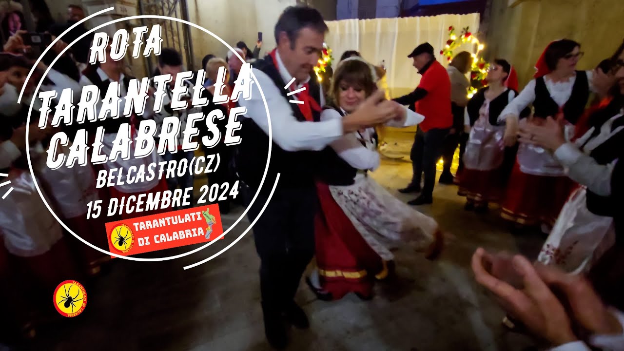 219 - ROTA TARANTULATA DI TARANTELLA CALABRESE A BELCASTRO(CZ)