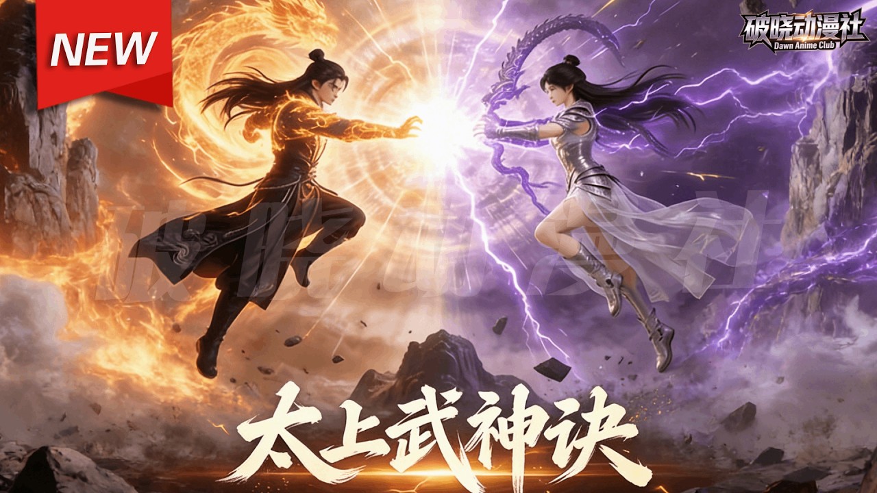 MULTISUB📢新番上线《太上武神诀》第1~72集丨恋人变心，设计陷害！被废丹田，宗门不容！绝境之下得神秘女子传功，以身为炉，熔炼元力，走上武道巅峰之路！#漫剧 #破晓动漫社