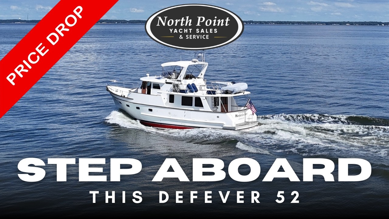 2006 DeFever 52 Euro Trawler Yacht for Sale | $545,000 | North Point Yacht Sales