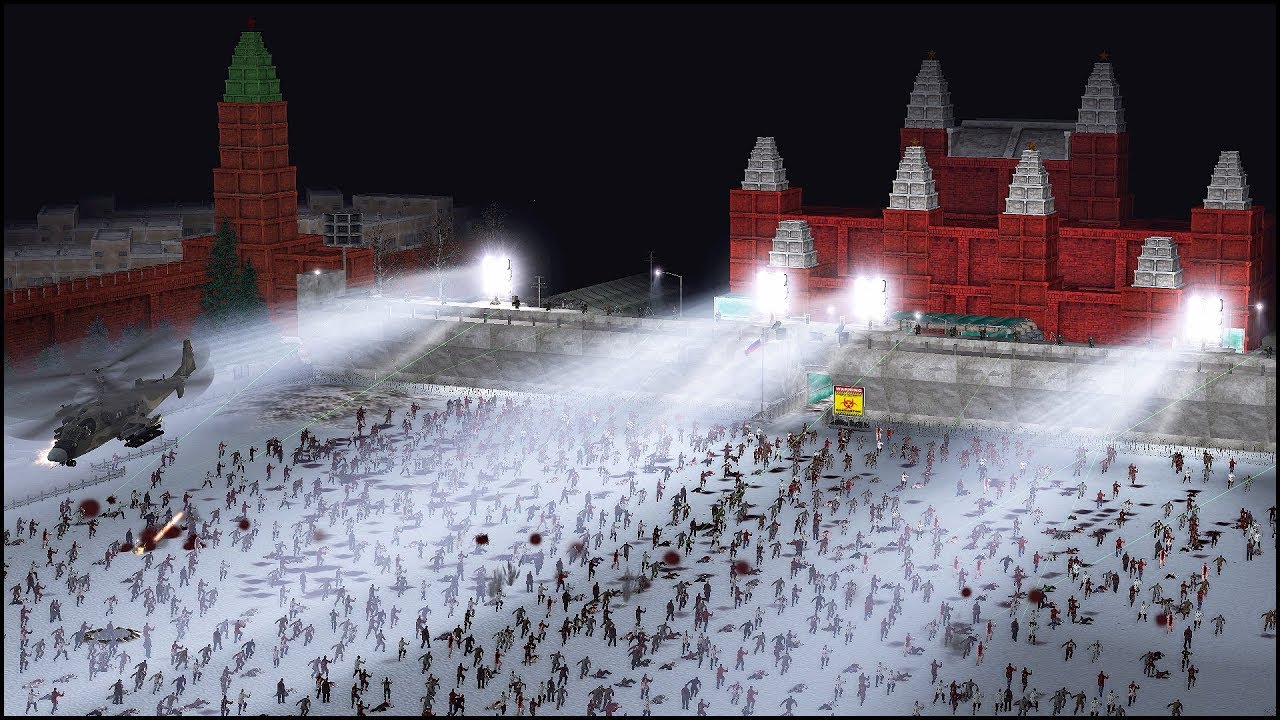 RUSSIAN ARMY vs ZOMBIES - EPIC WALL DEFENSE