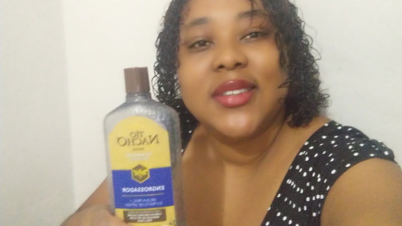 SHAMPOO TIO NACHO ENGROSSADOR antiqueda em cabelos cacheados e crespos