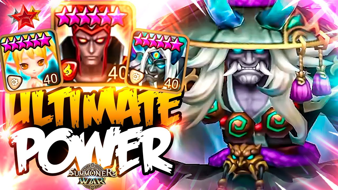 PinkRoid~ DEMORALIZES Enemies with Antares and Kinki - Summoners War