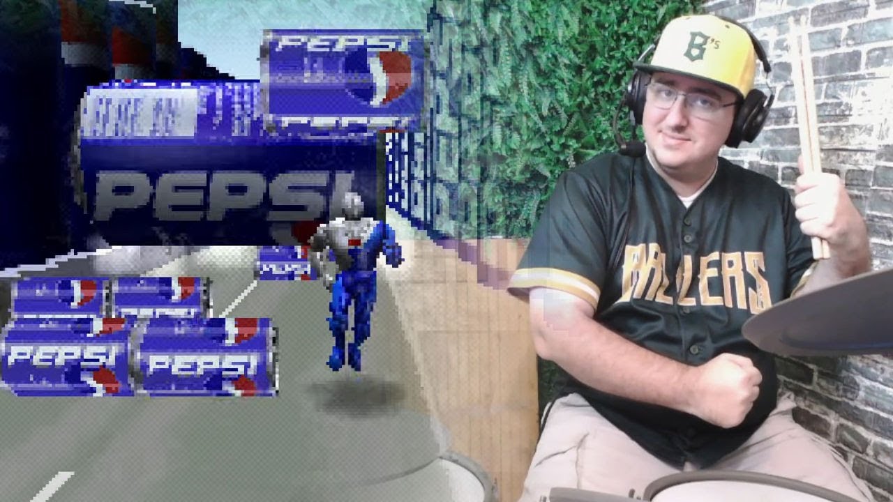 Pepsi Man: Boss Drum Cover