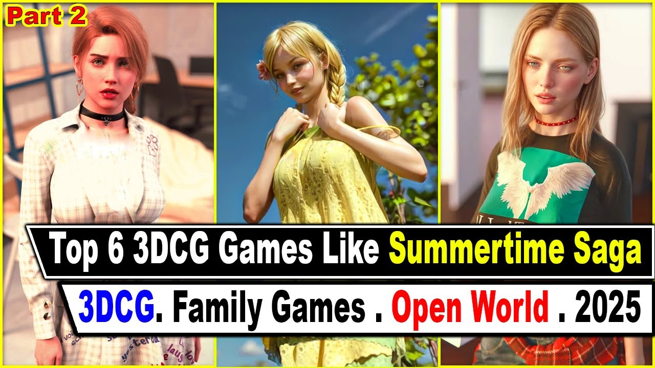 6 лучших 3DCG-игр, похожих на Summertime Saga pt.2 [май]