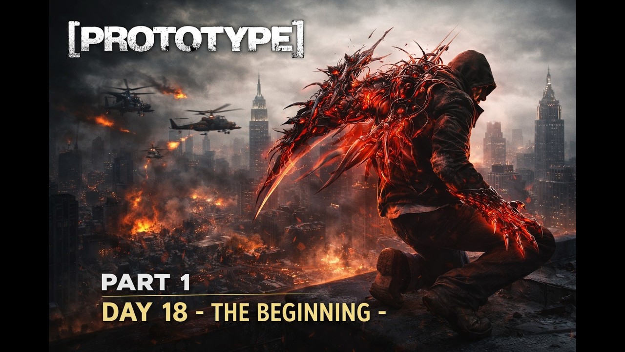 Prototype (2009) – Part 1 | Day 18 – The Beginning of the End #world #viral #walkthrough #retro