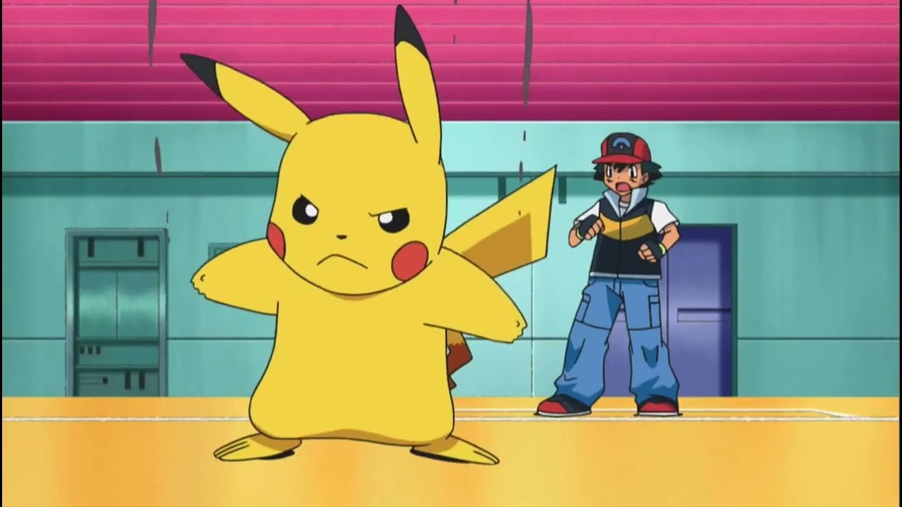Pokemon Battle:Pikachu vs Infernape