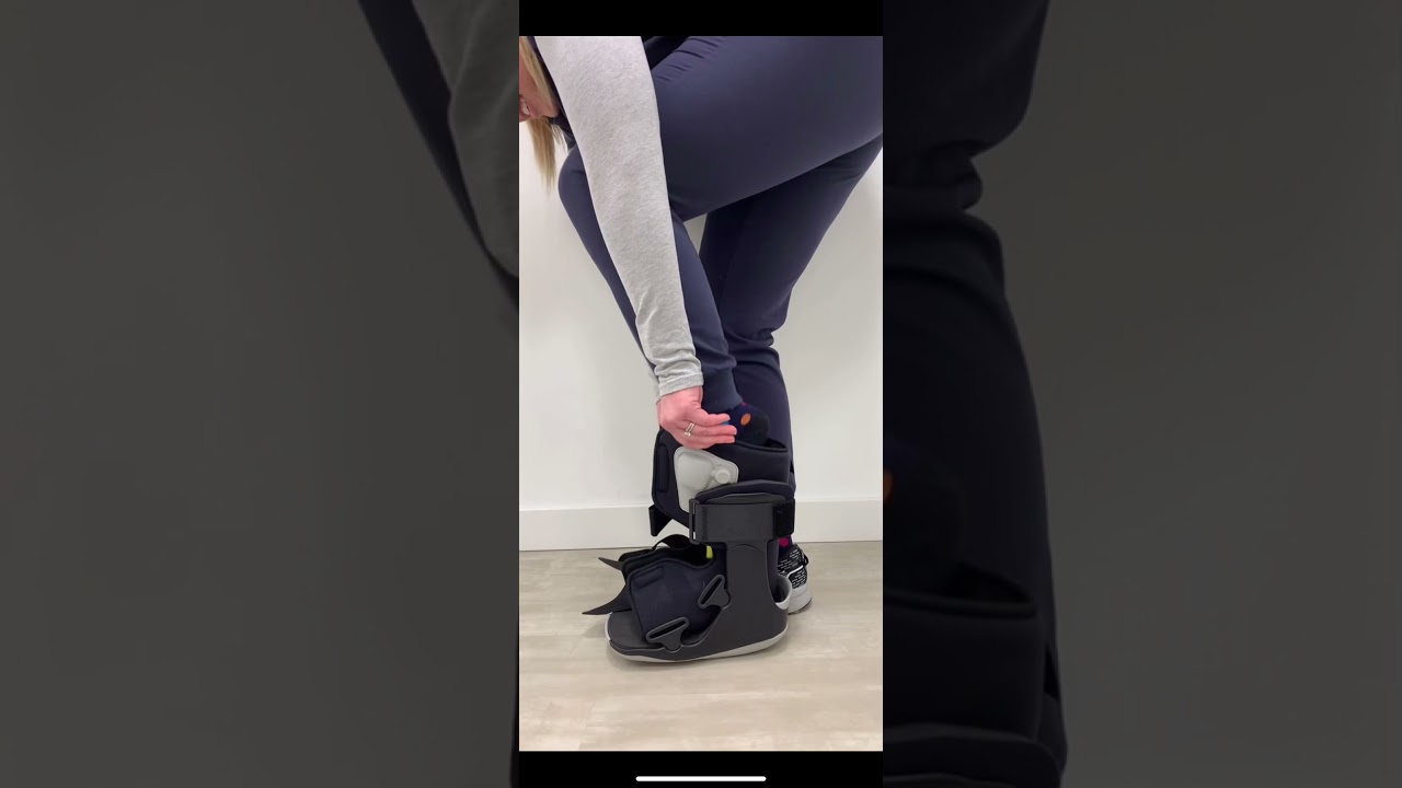 This boot it literally made for walking! #podiatry #footfacts #eriefootandanklecenter