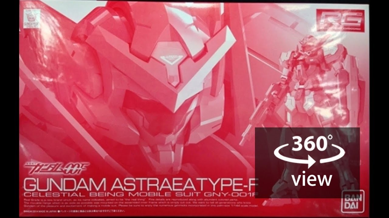 (360&deg;Degree) RG 1/144 Gundam Astraea Type F