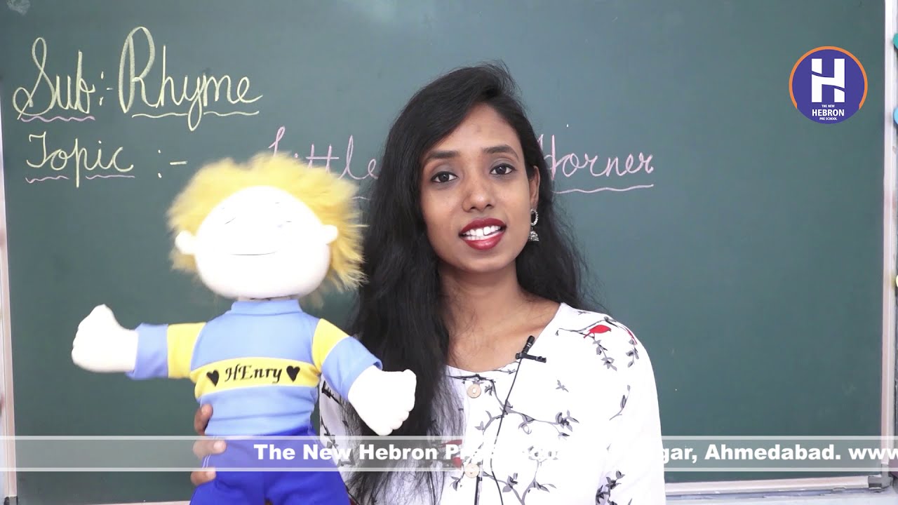New Hebron Preschool | Nursery | Poem/Rhyme | Little Jack Horner | Mrs  Shiwani Pillai