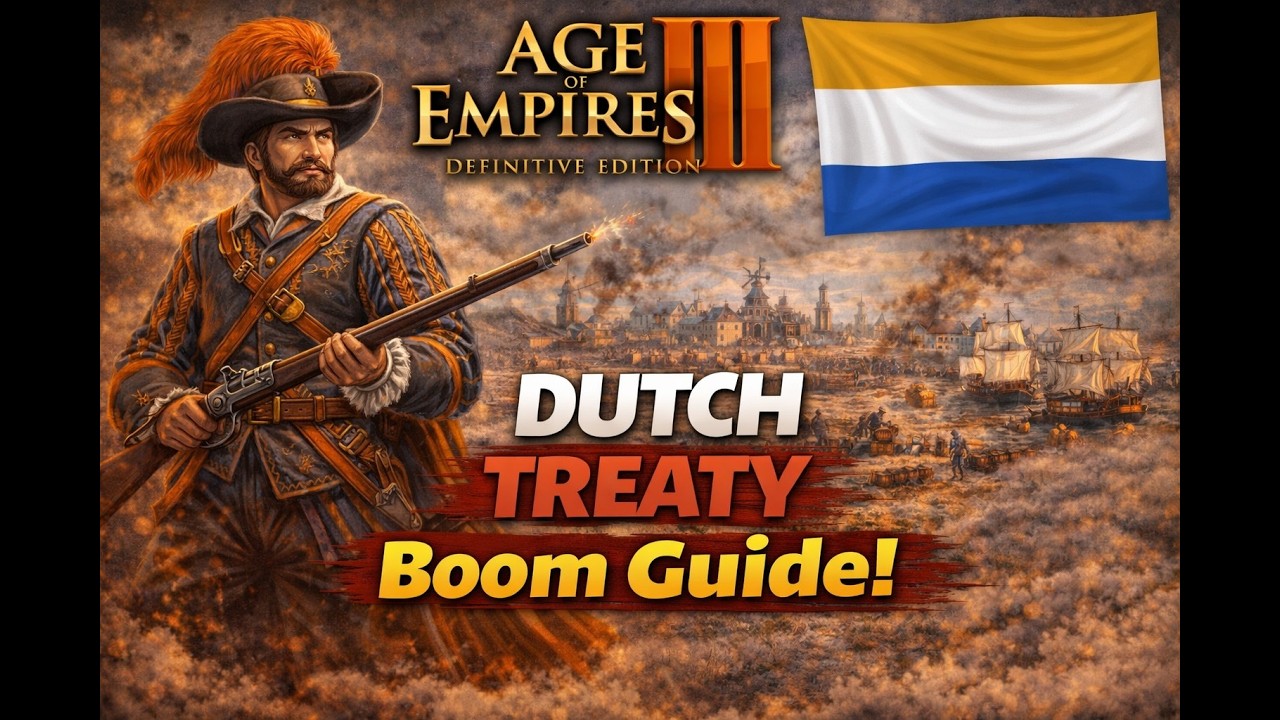Age of Empires III Treaty Dutch Booming Guide
