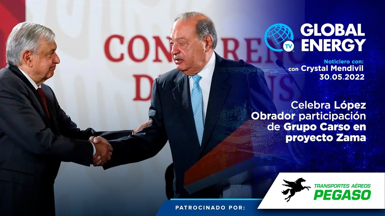 Celebra L&oacute;pez Obrador participaci&oacute;n de Grupo Carso en proyecto Zama