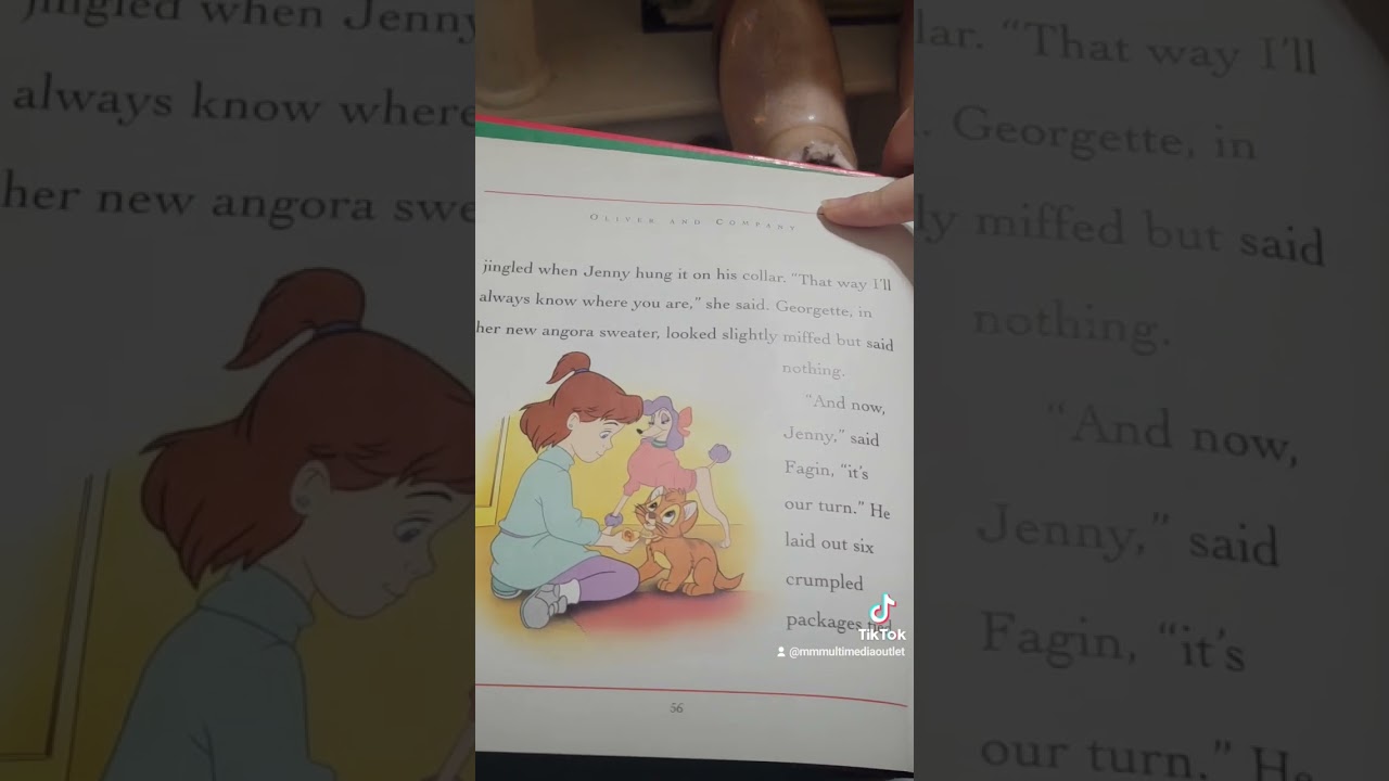 Disney's Christmas Story Book: Oliver and Company