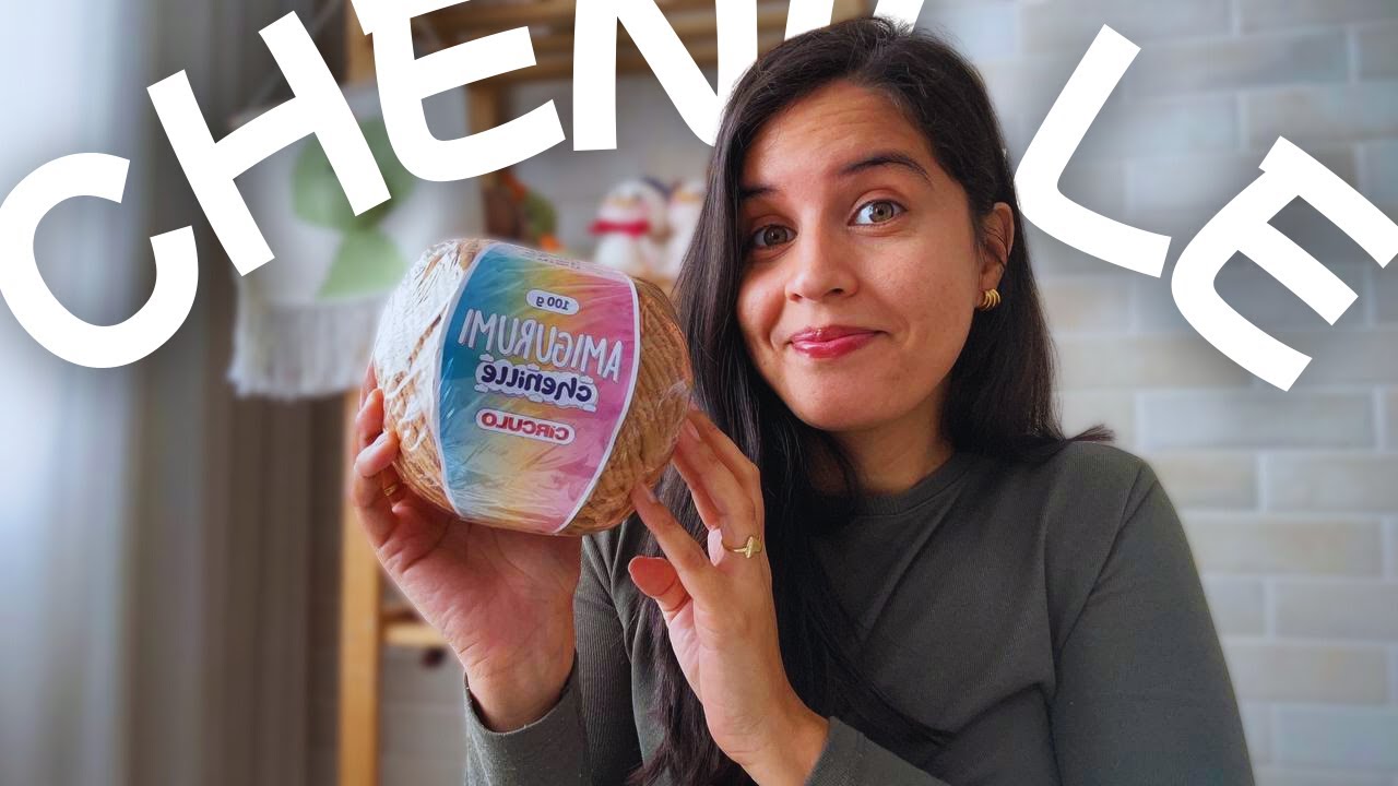 Fio Amigurumi Chenille: Vale a pena?  Review Completo